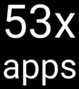  ( , , ) 53x Apps