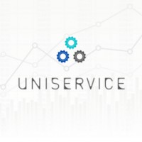 Логотип (бренд, торговая марка) компании: ТОО UNISERVIСE (ЮНИСЕРВИС) в вакансии на должность: Менеджер по продажам и работе с клиентами в городе (регионе): Павлодар