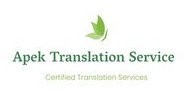 Логотип (бренд, торговая марка) компании: APEK TRANSLATION SERVICE в вакансии на должность: Офис-менеджер (Apek Translation Service) в городе (регионе): Бишкек